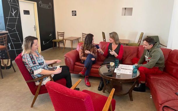 Interview for the Czech Radio Ostrava with Romana Kubicová